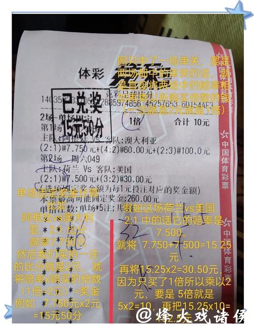 世界杯竞彩：如何管理投注资金更合理